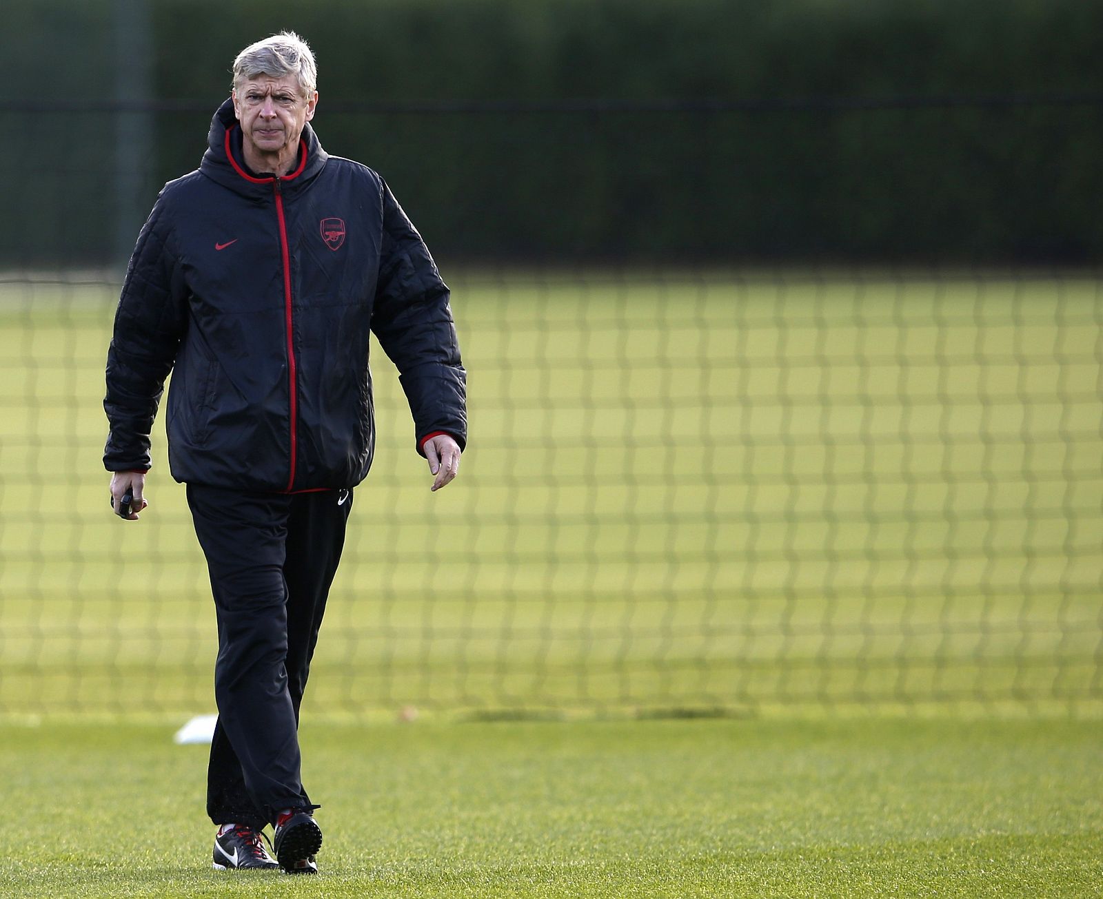 El entrenador del Arsenal,  Arsene Wenger