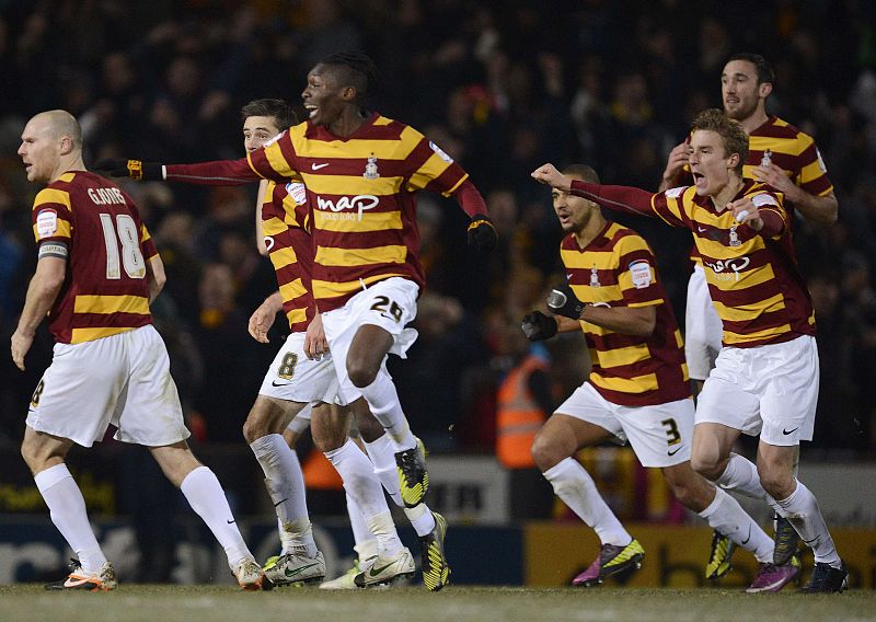 Bradford - Arsenal en la Copa de la Liga inglesa