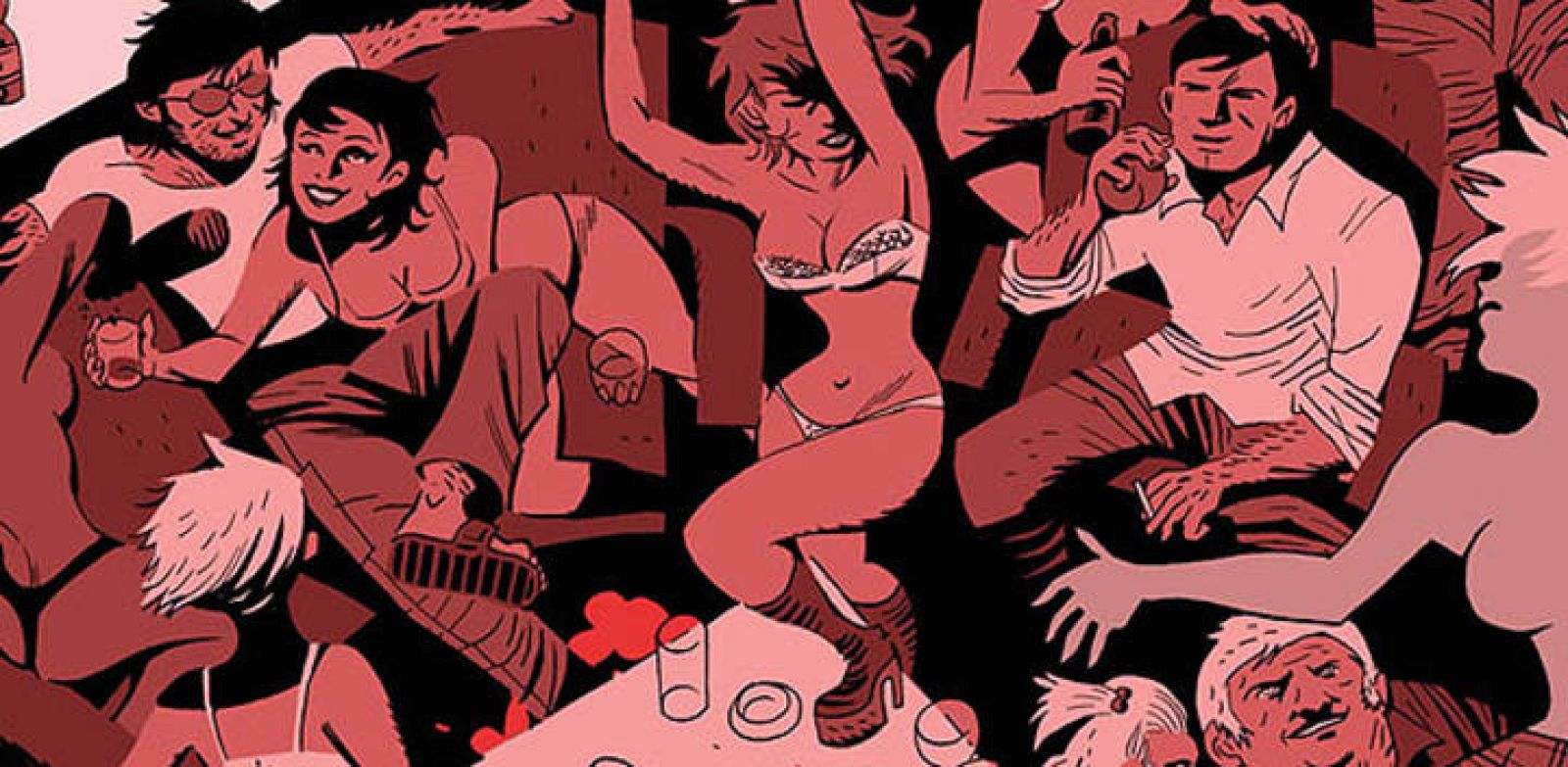  Fragmento de una viñeta de 'Intachable', de Víctor Santos