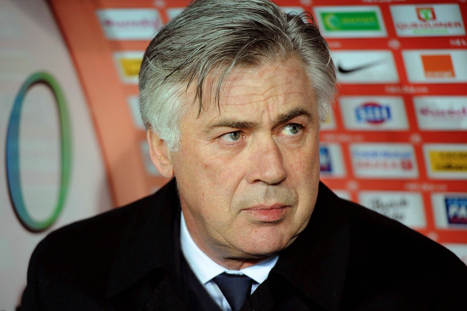 El entrenador del Paris Saint Germain, Carlo Ancelotti.