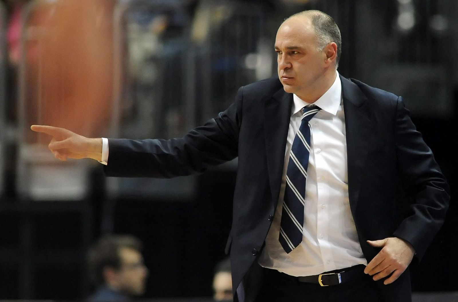 El entrenador del Real Madrid, Pablo Laso.