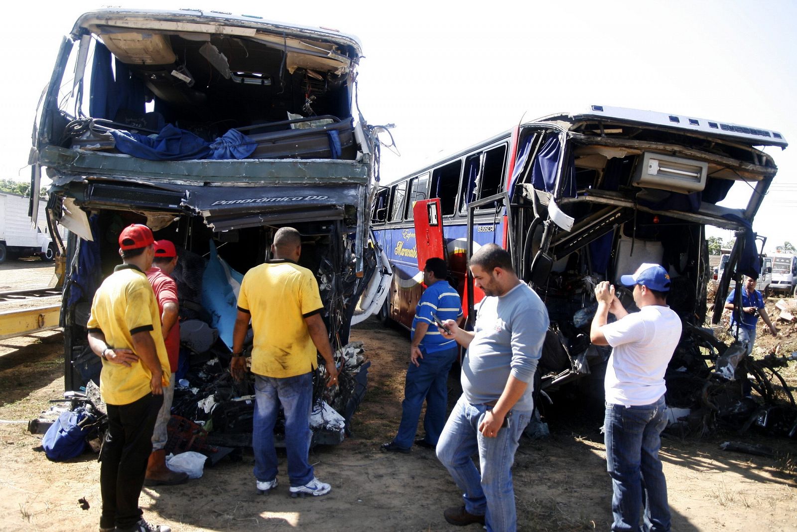 Accidente autobuses Venezuela