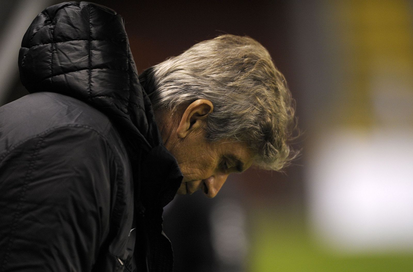 Manuel Pellegrini, entrenador del Málaga CF