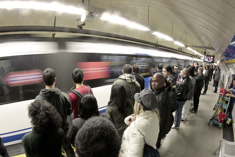 Huelga trabajadores Metro de Madrid