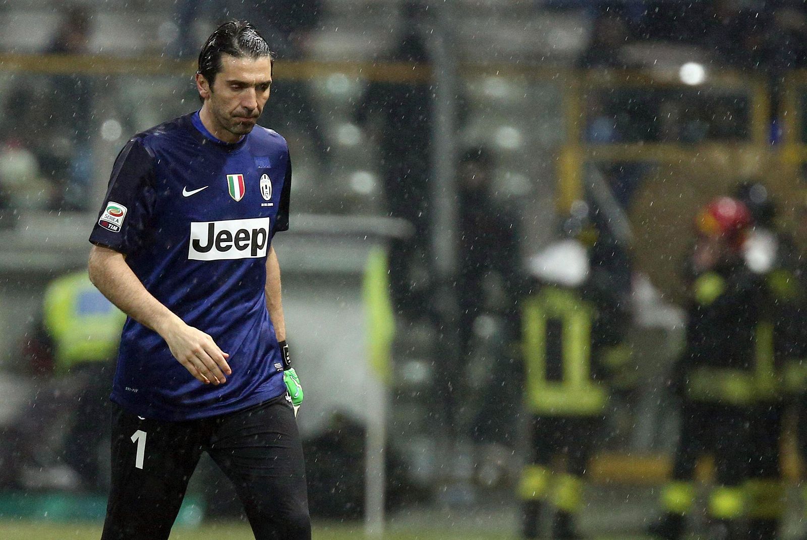 Buffon, en el pasado partido contra el Parma.