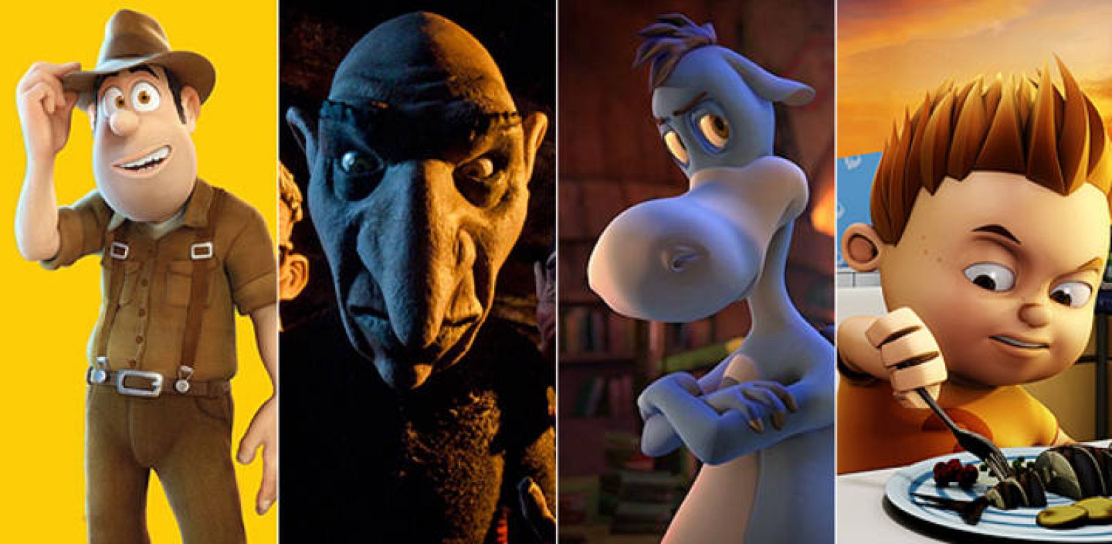  Imágenes de las candidatos a la mejor película de animación: 'Las aventuras de Tadeo Jones', 'O Apóstolo', 'El corazón del roble' y 'The wish fish'