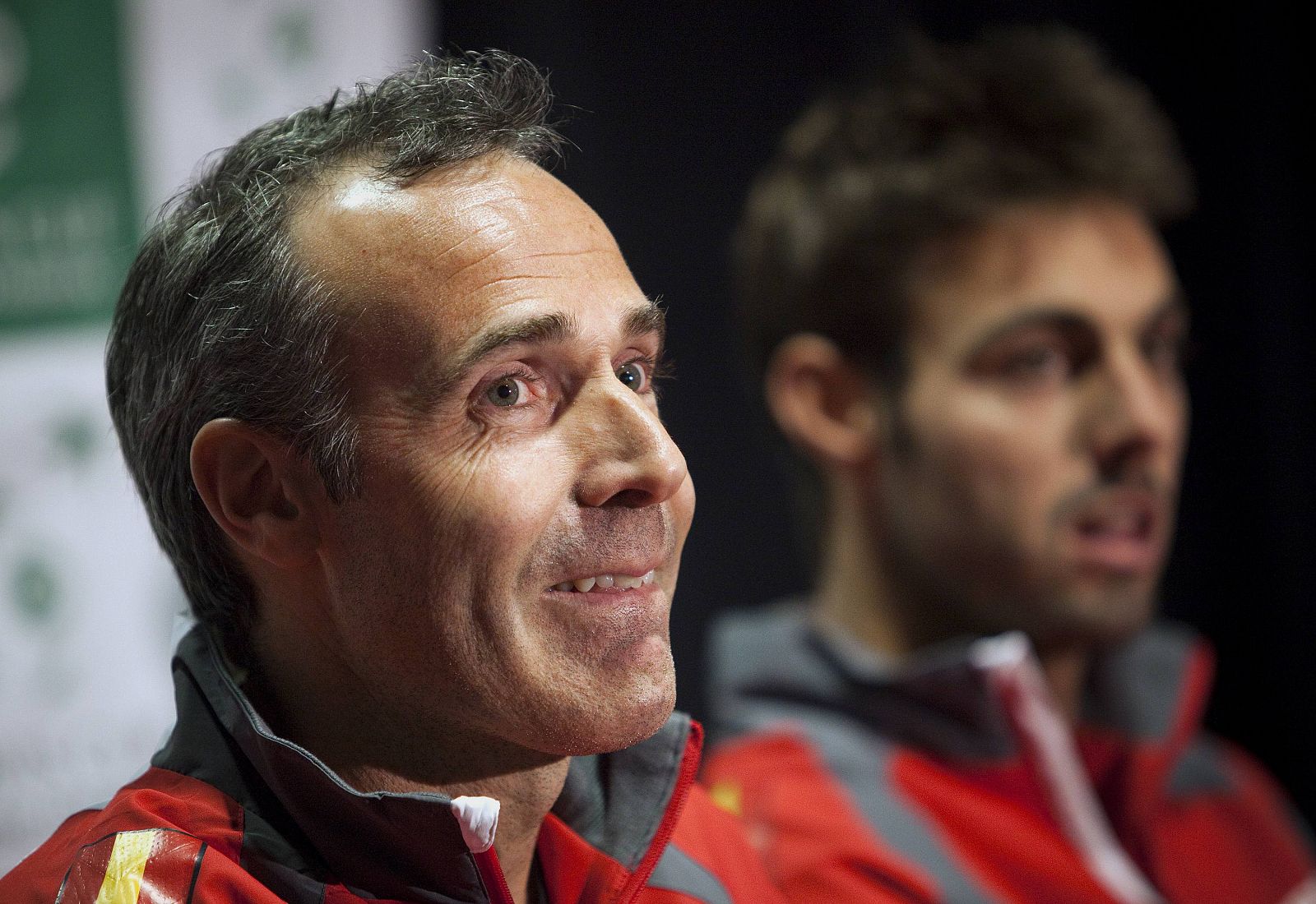 Alex Corretja, capitán español de Copa Davis, en rueda de prensa previa al Canadá - España