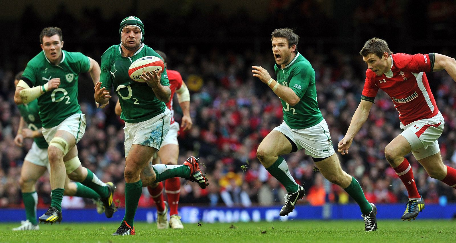 Irlanda ha vencido a Gales en el primer partido del Torneo Seis Naciones de Rugby.