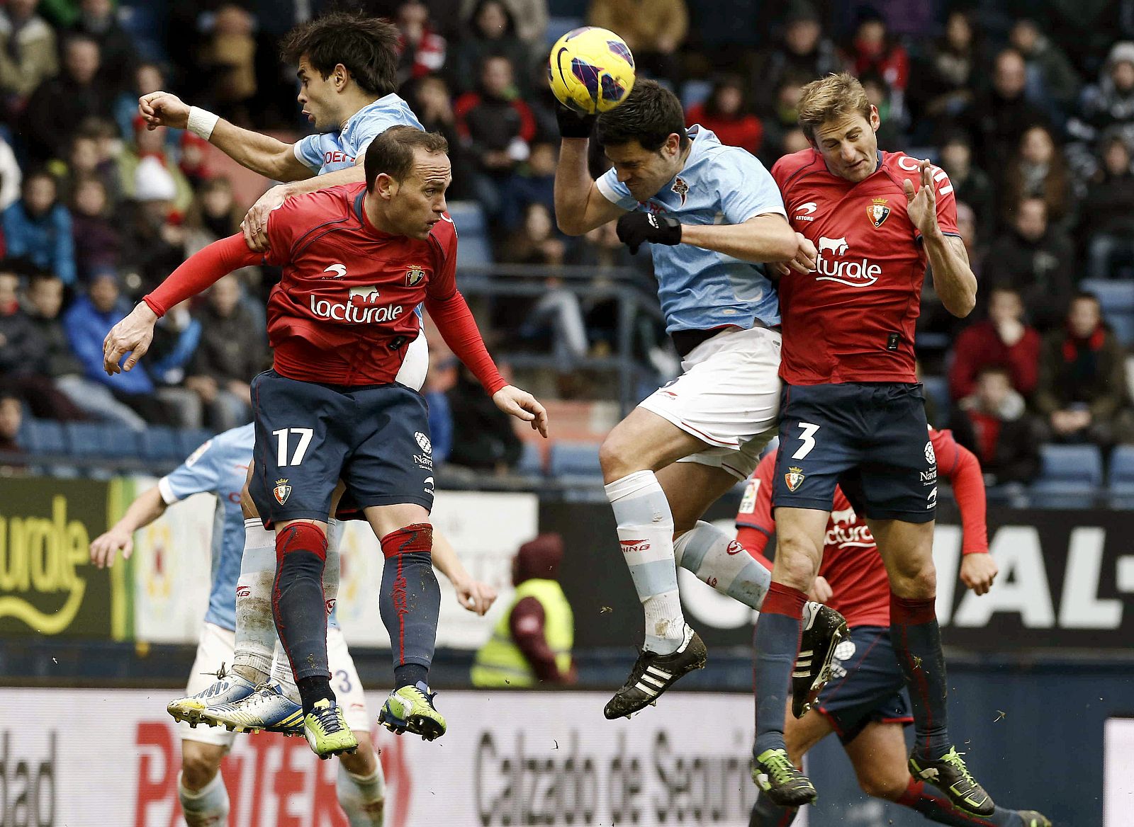 Osasuna encuentra oxígeno a costa del Celta