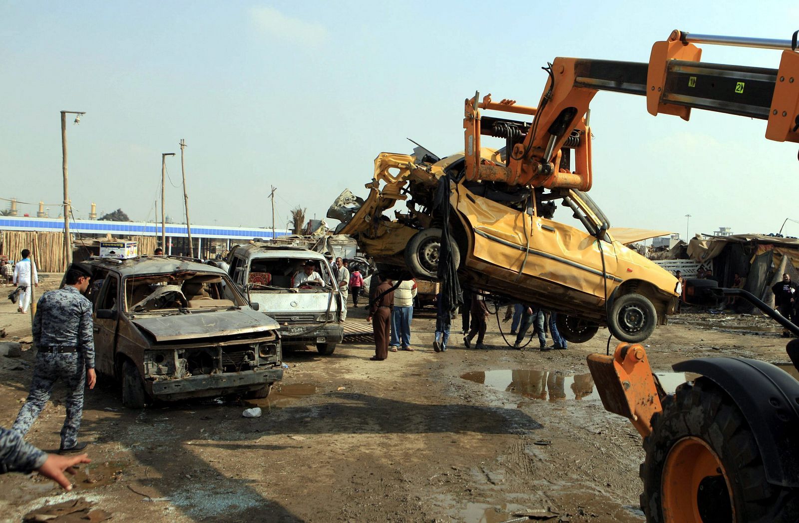 Un coche bomba ha explotado en el barrio de Al Kazemiya, de mayoría chií y ubicado en el norte de Bagdad.