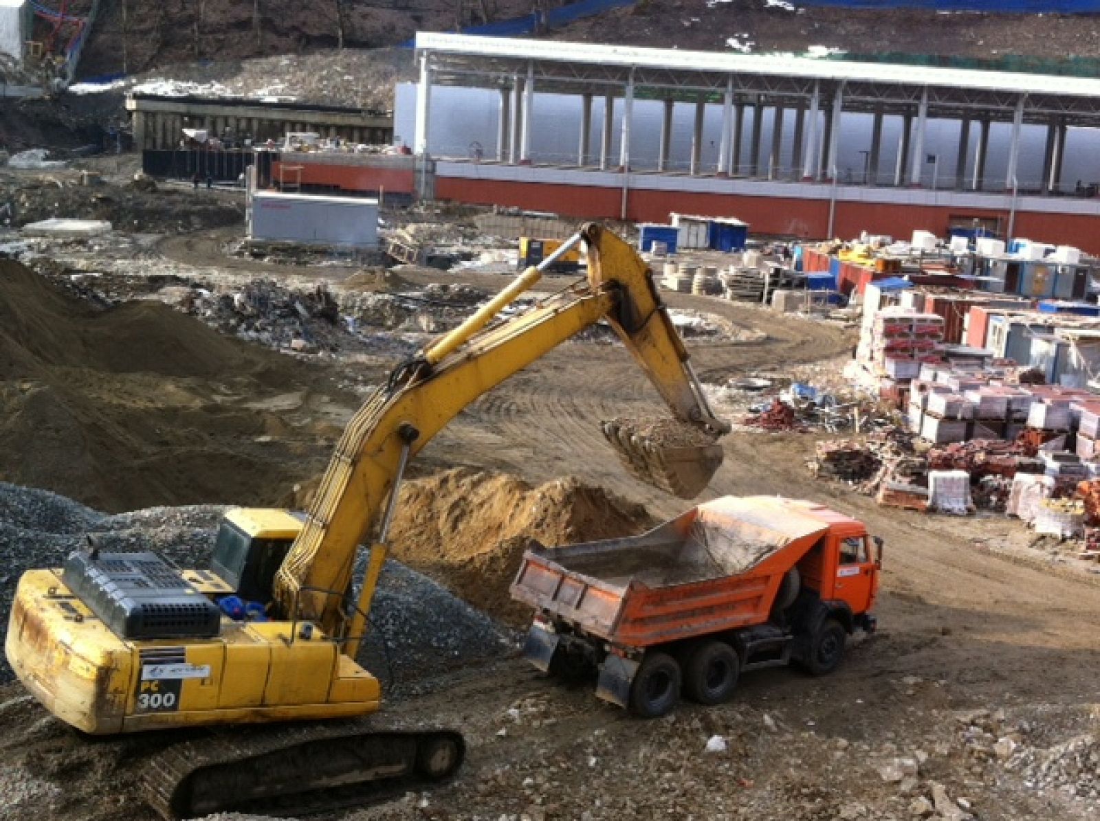 Las obras de preparación para Sochi 2014