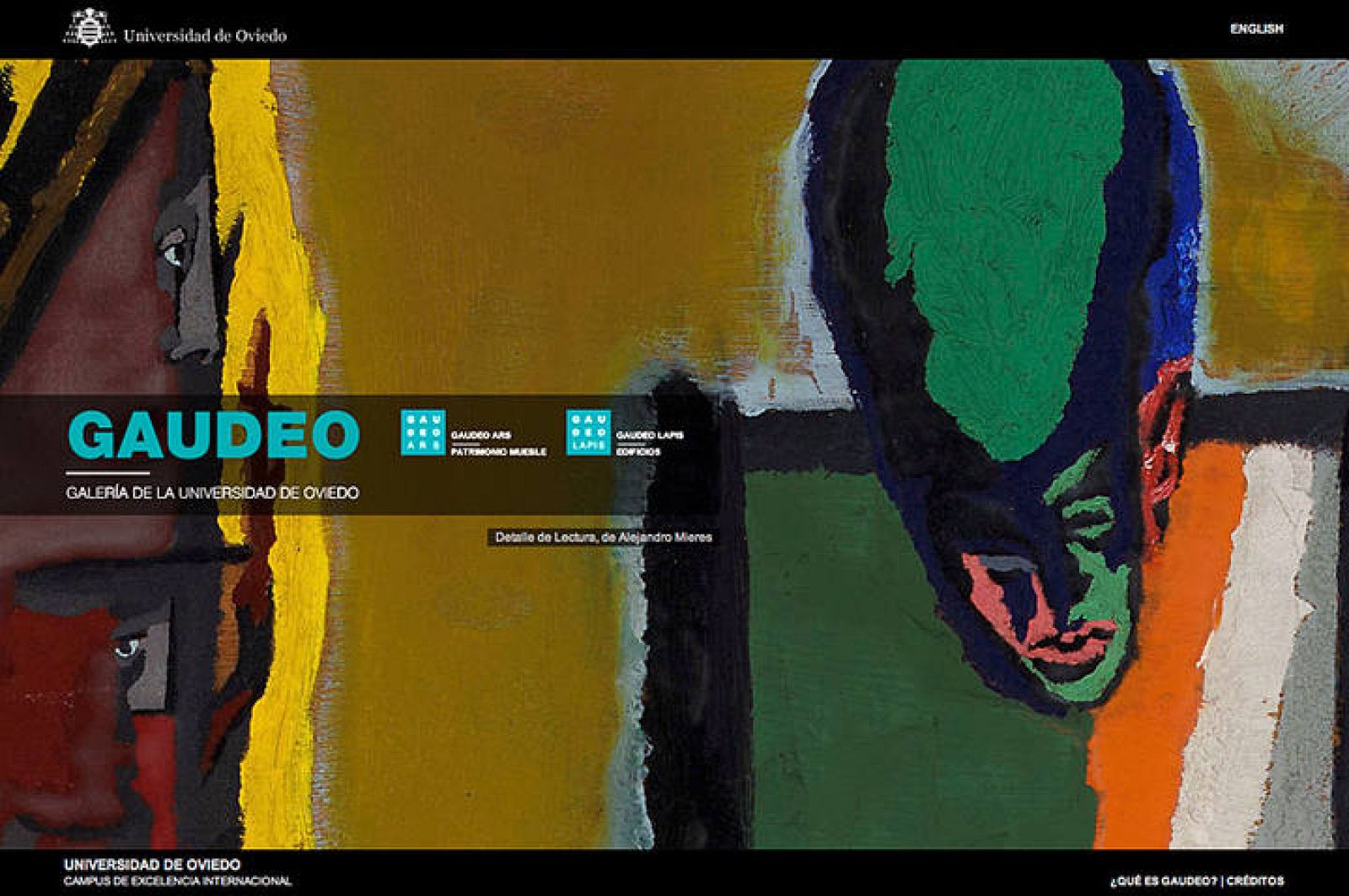 Portada de la web de Gaudeo