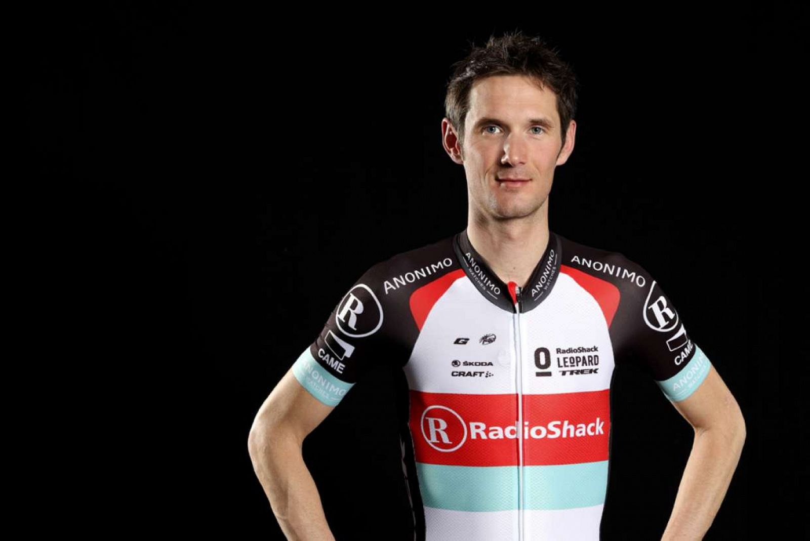 Frank Schleck, ciclista del equipo luxemburgués RadioShack Leopard
