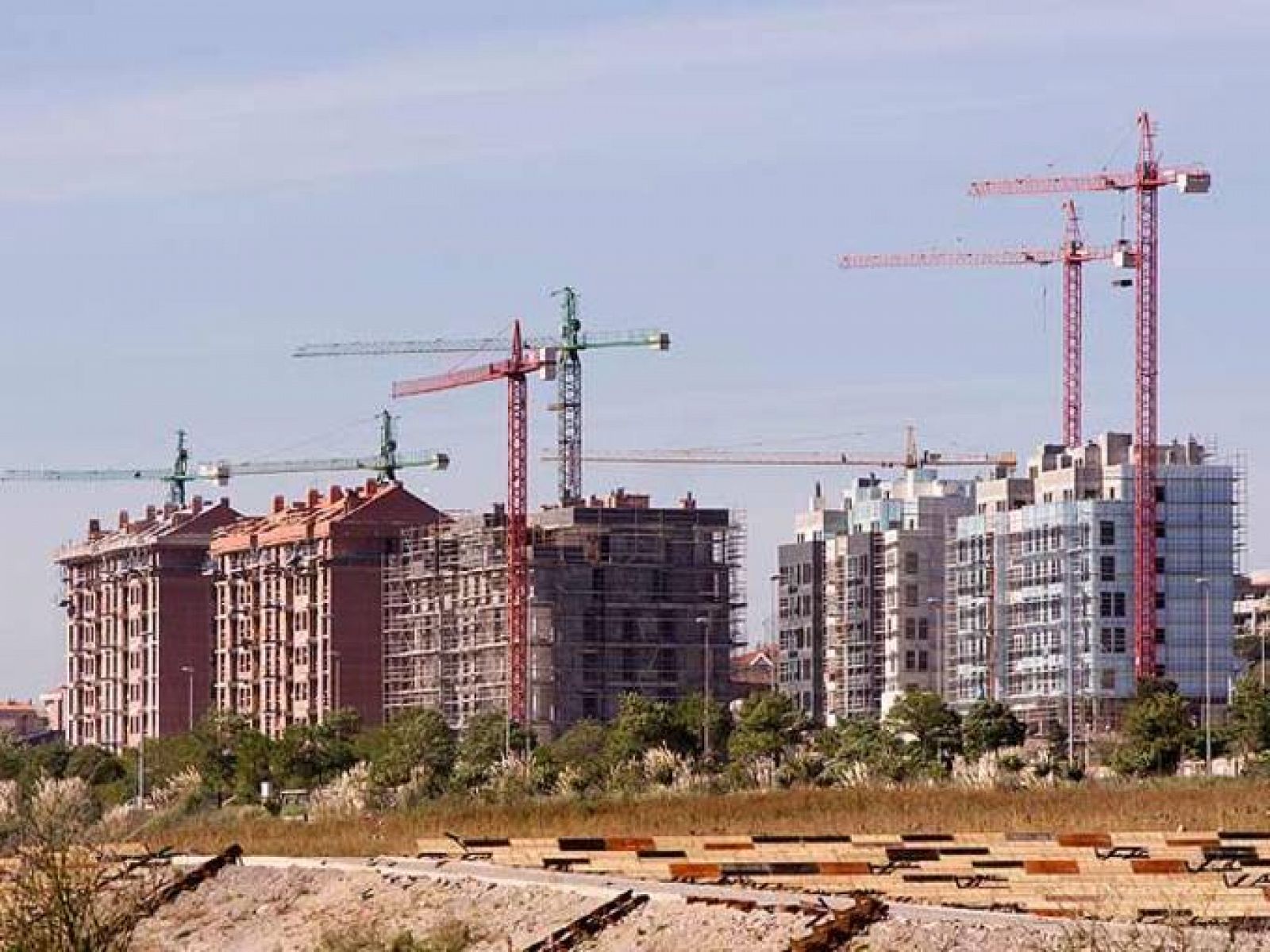 Viviendas en construcción