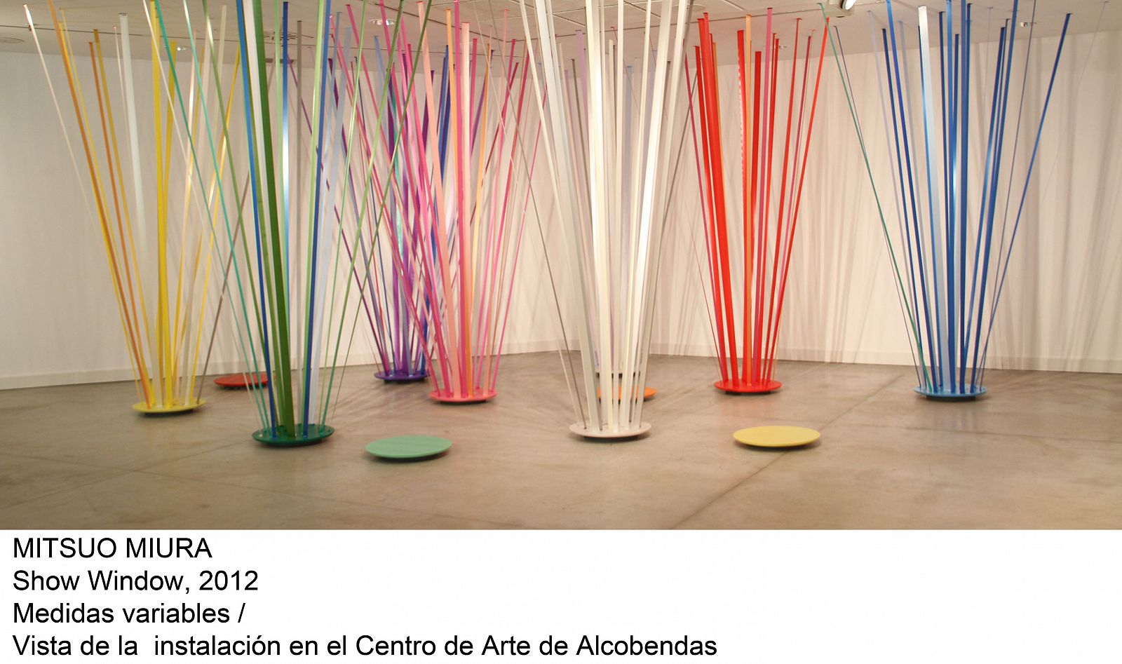 'Show windows' (2012)-Imagen de la instalación en el Centro de Arte de Alcobendas