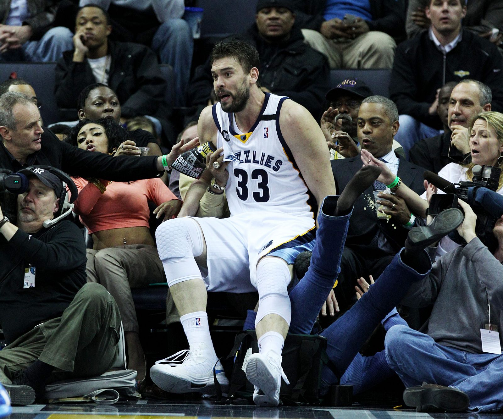 Imagen de archivo del jugador de los Grizzlies, el español Marc Gasol.