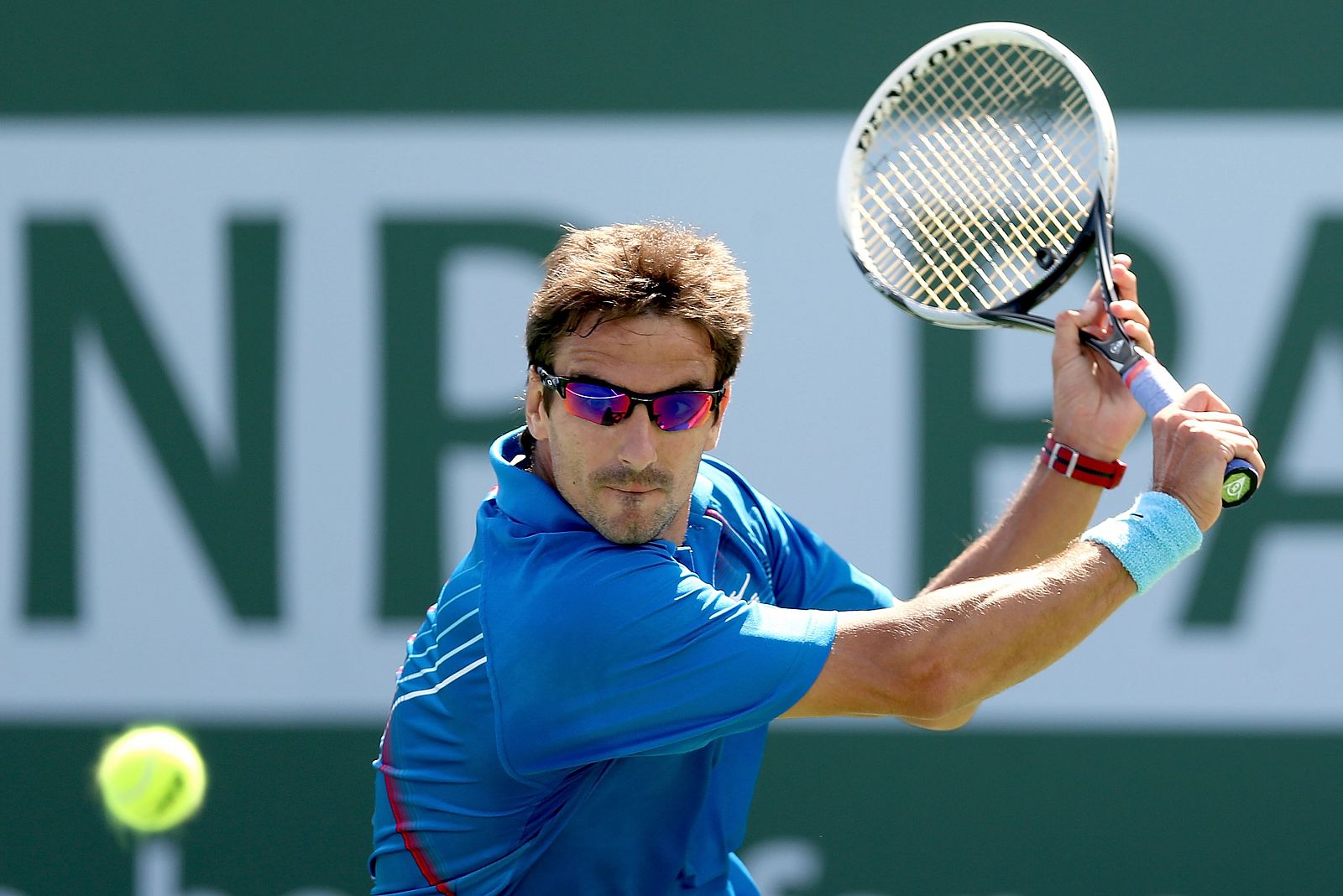 El tenista español Tommy Robredo ha dicho adiós a Indian Wells.