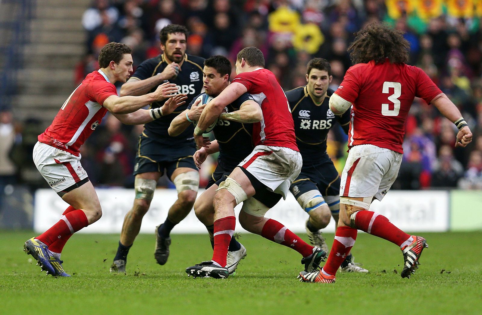 Gales se ha impuesto a Escocia en Murrayfield.