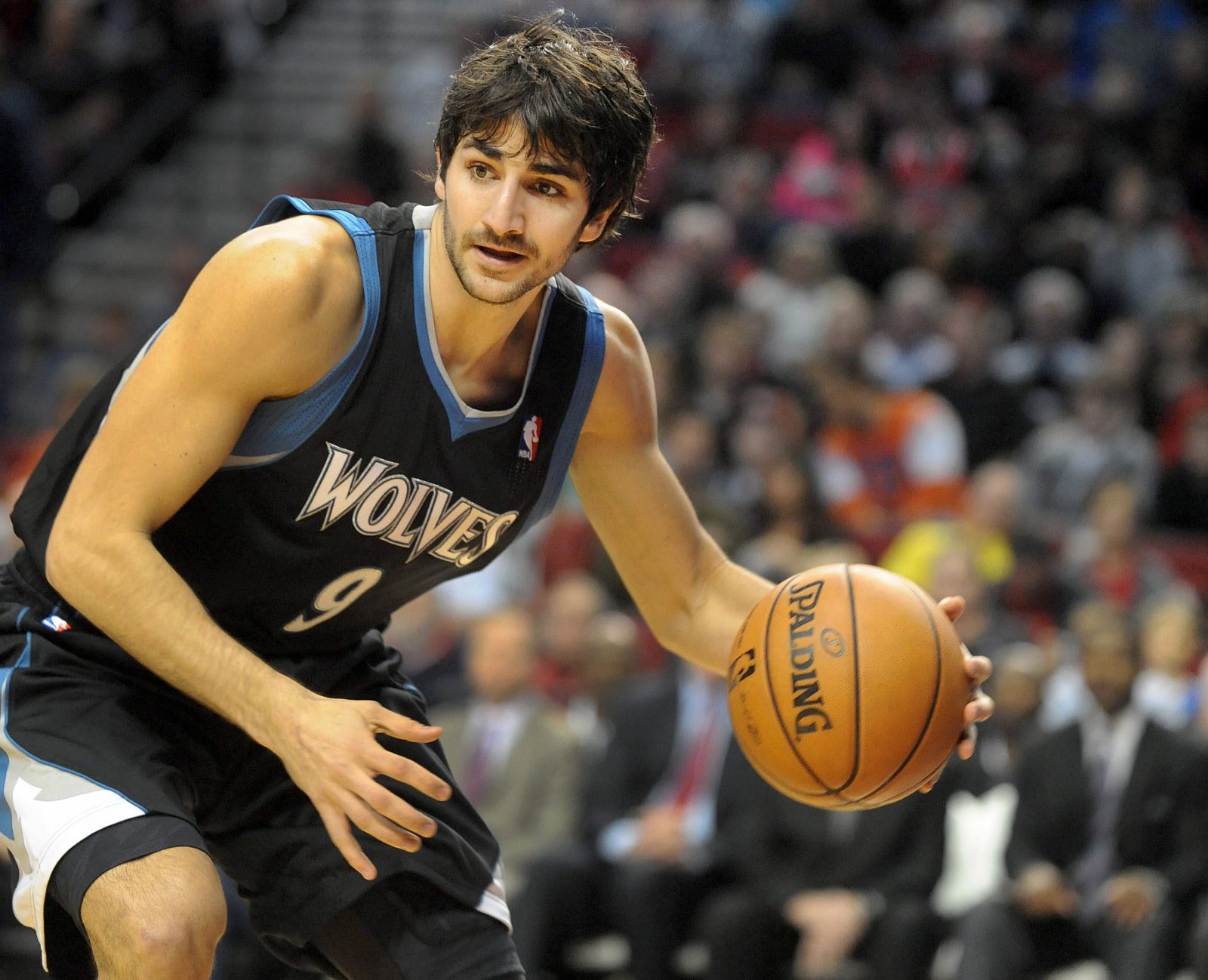 El jugador español de los Minnesota Timberwolves, Ricky Rubio.