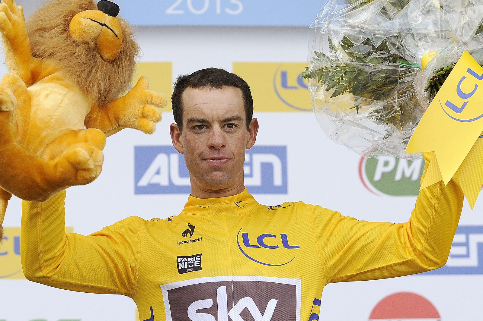 El ciclista tasmano del equipo Sky Richie Porte.