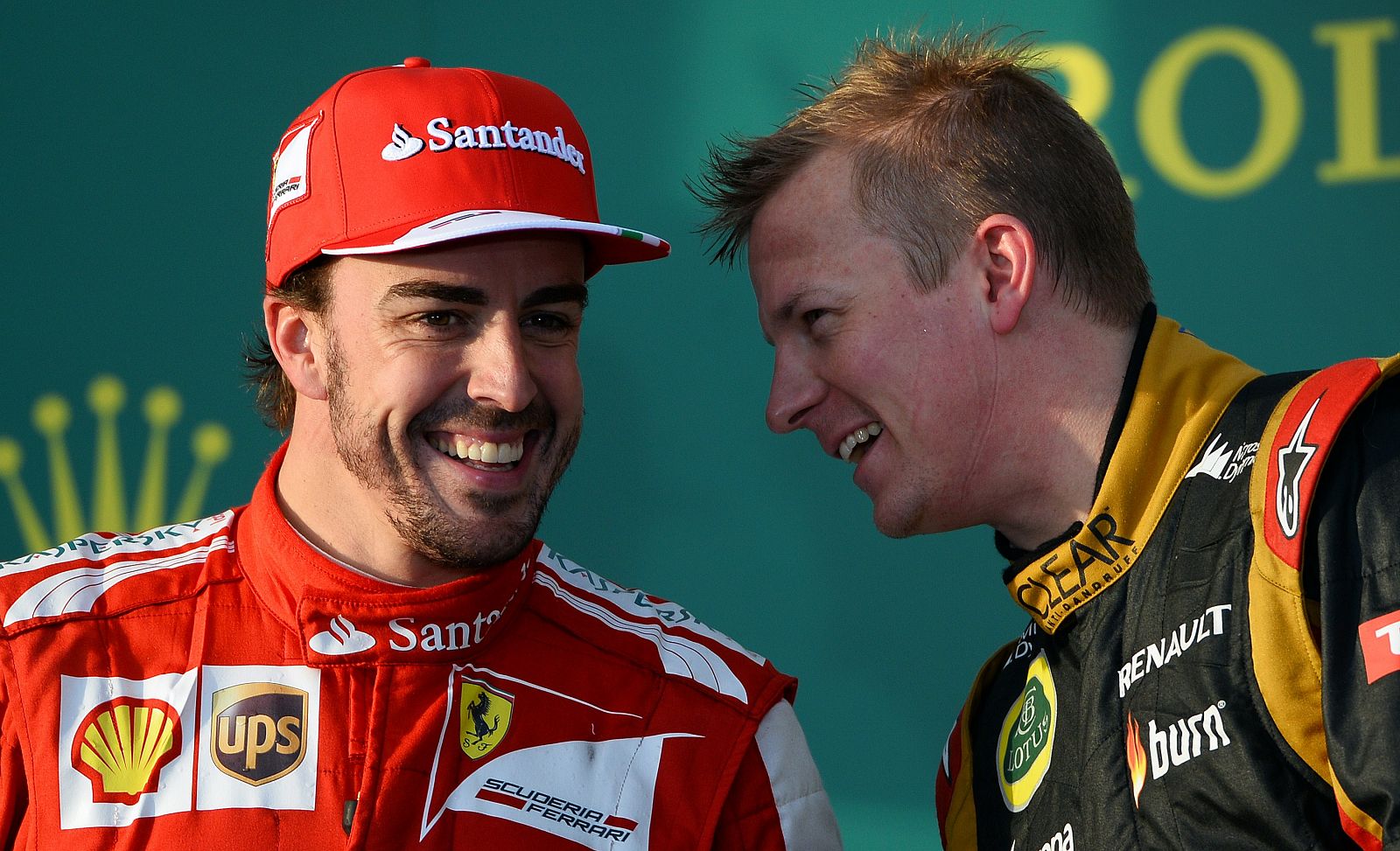 Alonso y Raikkonen