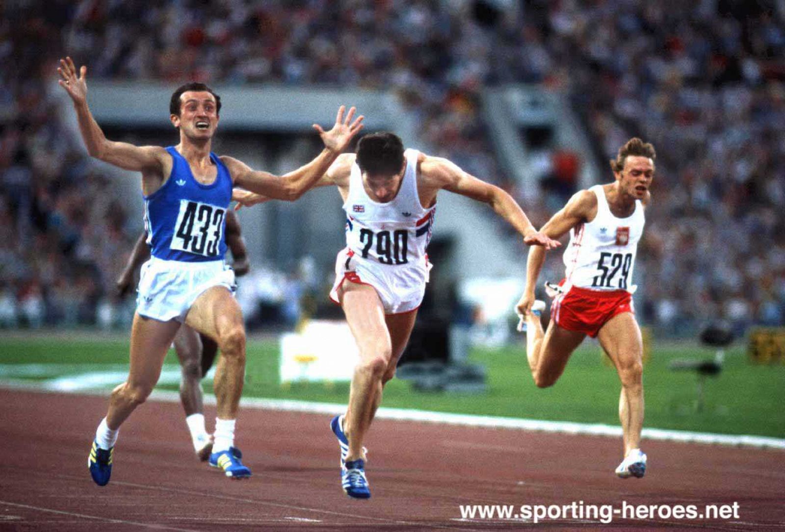 Pietro Mennea consigue la medalla de oro en los 200m de Moscú 1980