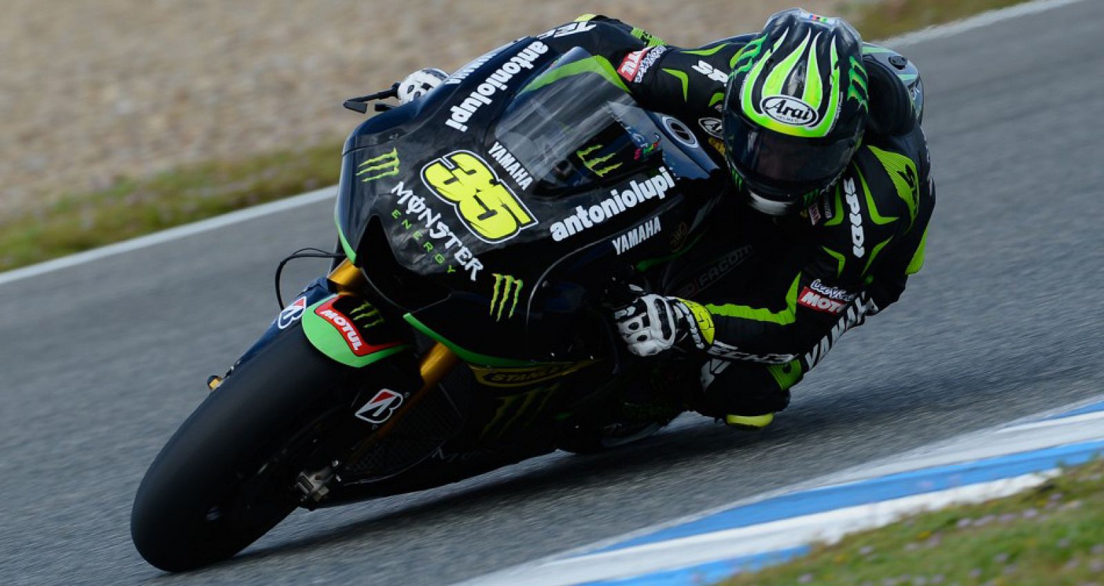 El británico Carl Crutchlow, en Jerez