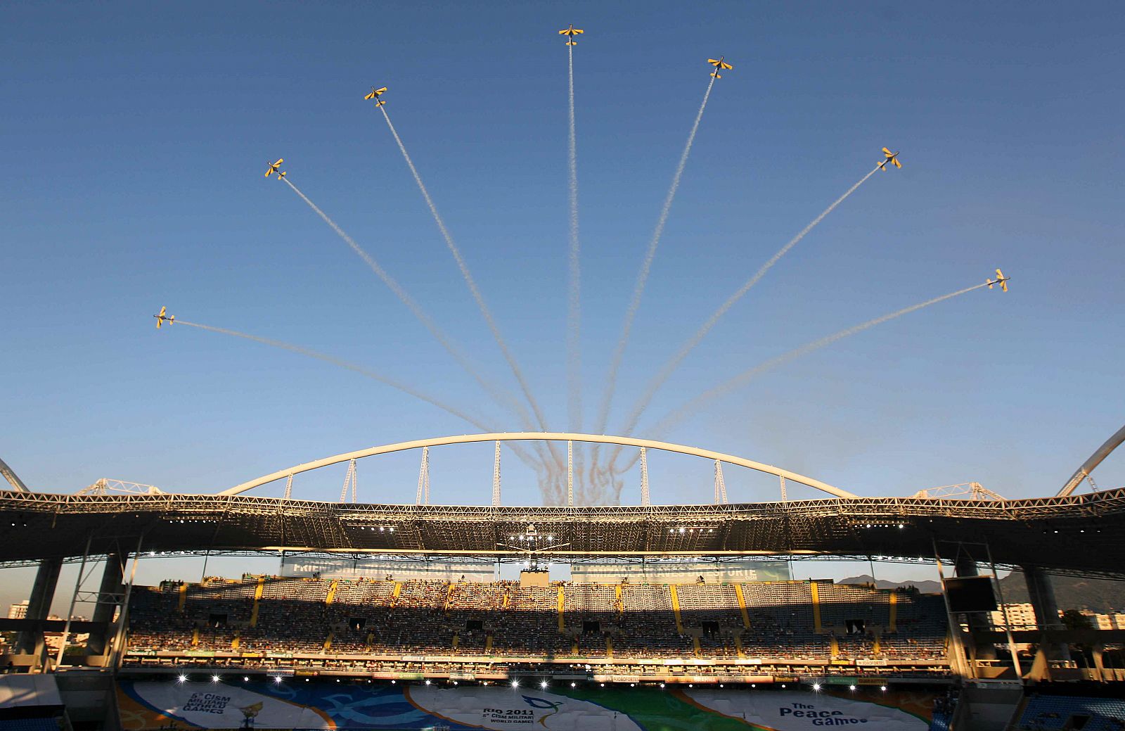 otografía de archivo del 16 de julio de 2011, que muestra el estadio Joao Havelange