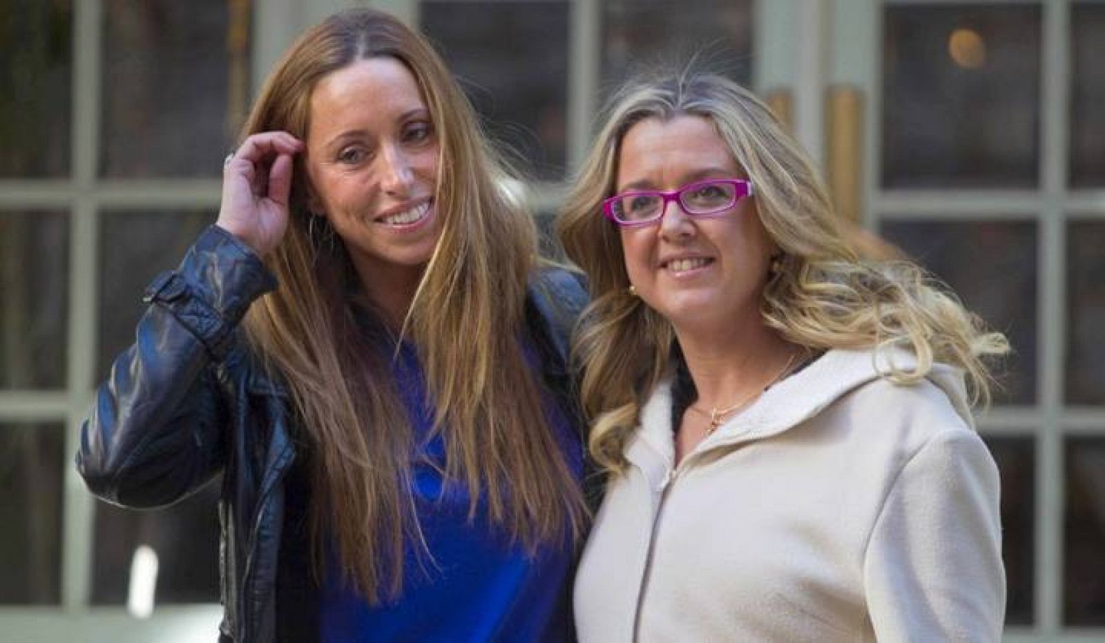 Gemma Mengual (i) junto a su exentrenadora, Anna Tarrés, en una imagen de archivo 