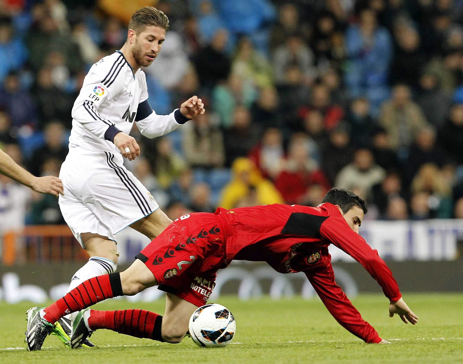 El defensa del Real Madrid Sergio Ramos