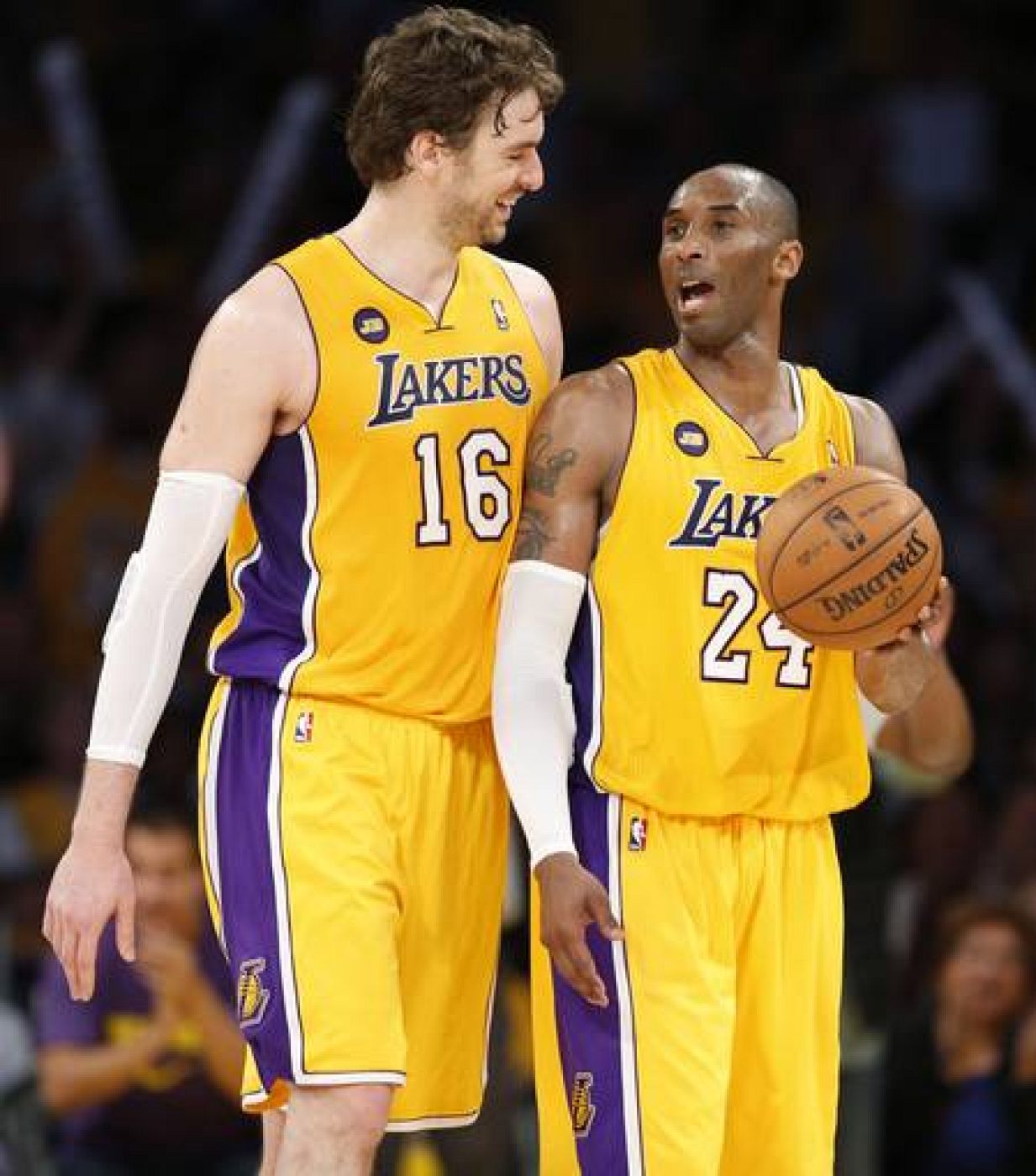 Pau Gasol y Kobe Bryant