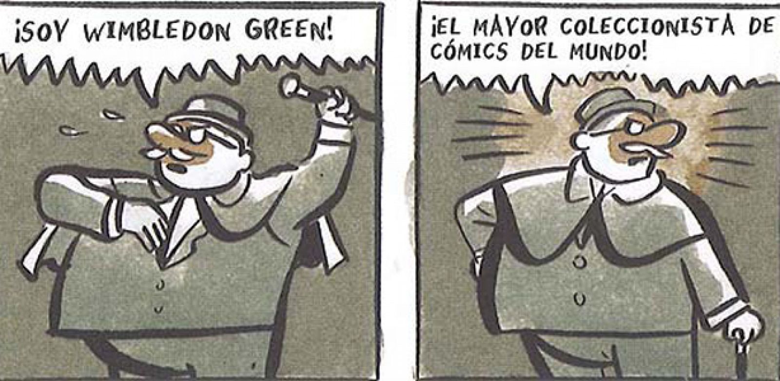 Viñetas de 'Wimbledon Green', de Seth