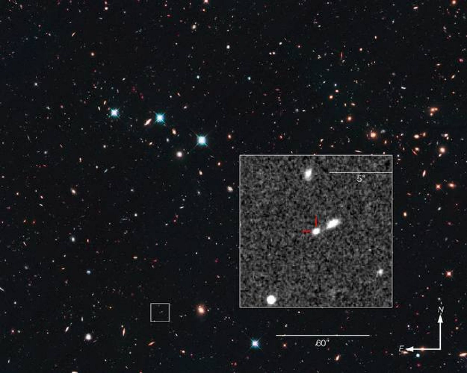 Telescopio espacial Hubble encuentra supernova más lejana RTVE