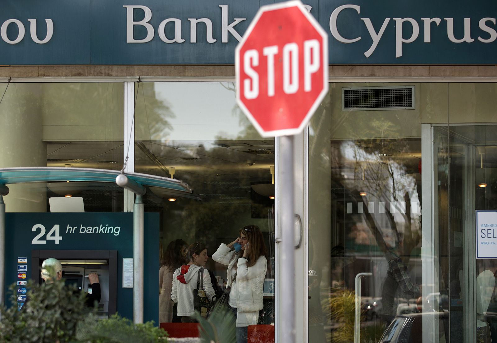 Imagen de la sucursal central de Nicosia del Banco de Chipre