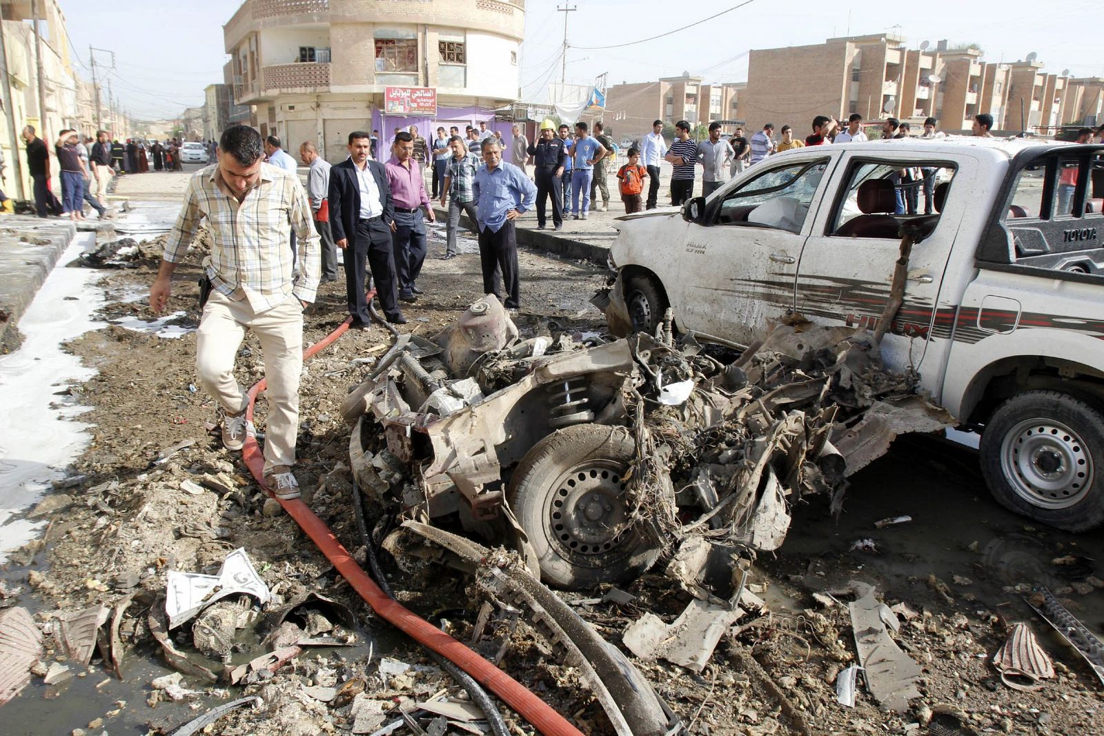 Atentado con coche bomba en Kirkuk.