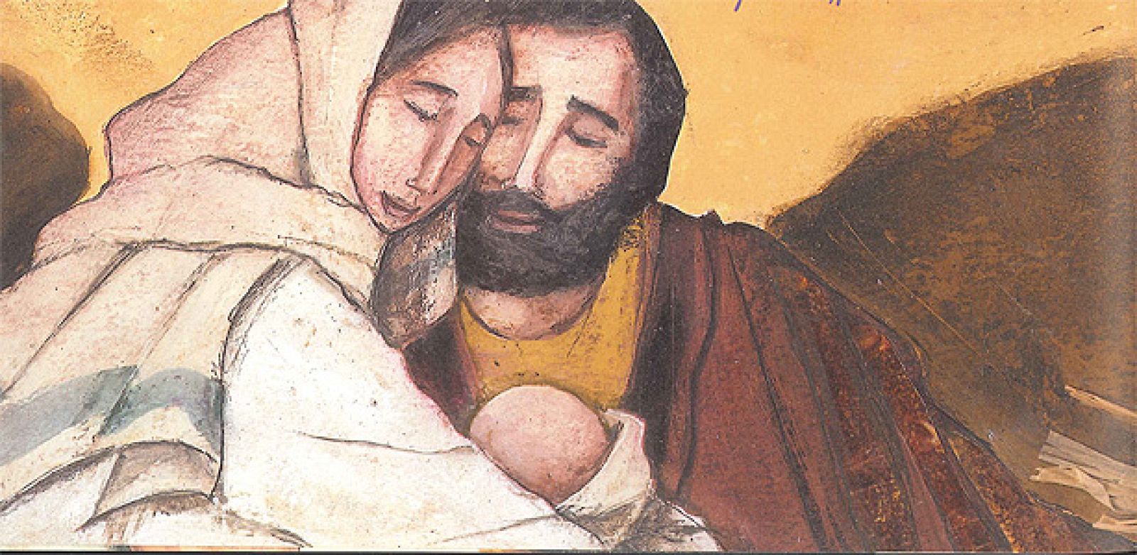 Fragmento de una ilustración de 'La Palabra se hace arte', de María Jesús Santos