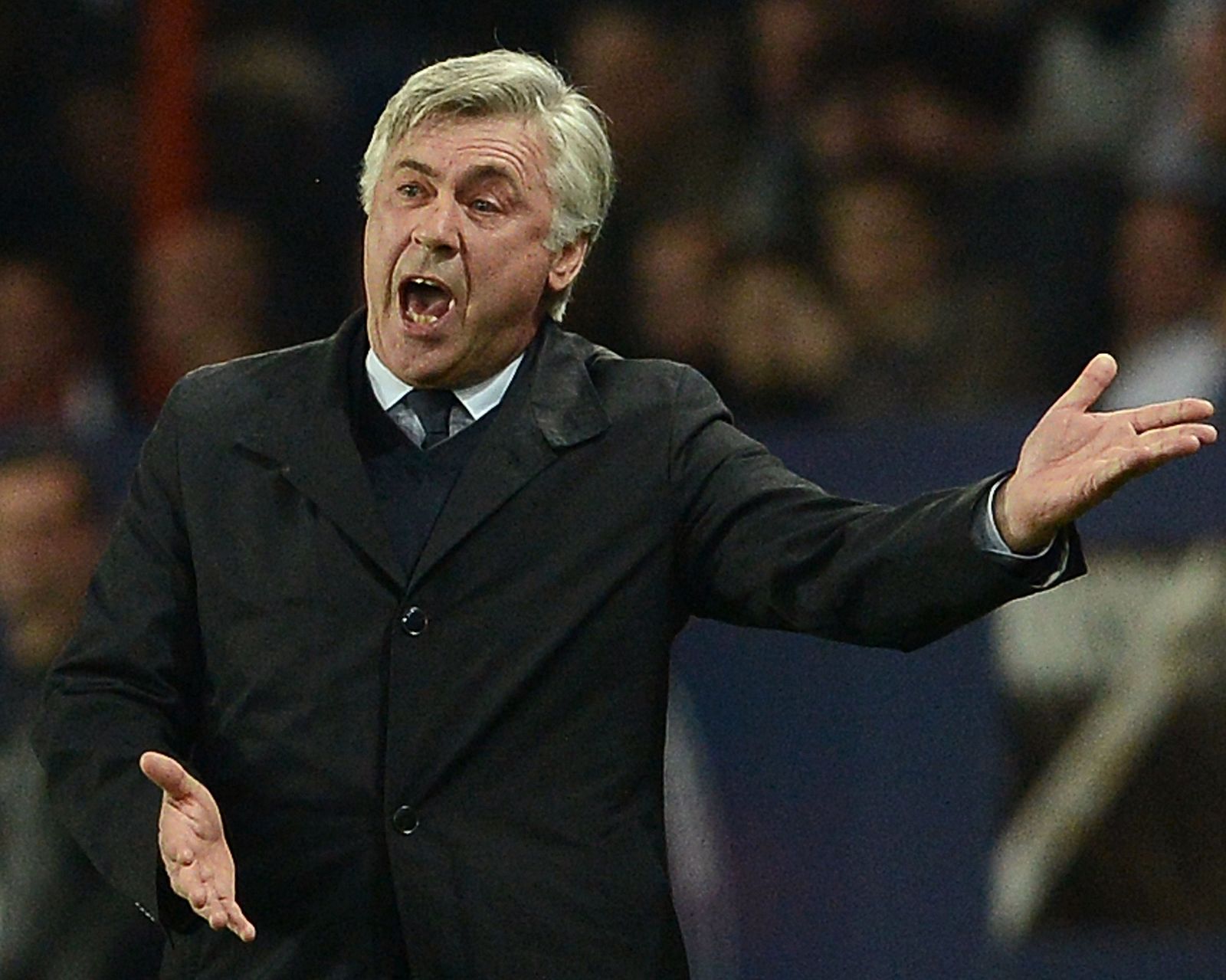 Carlo Ancelotti, entrenador del PSG.