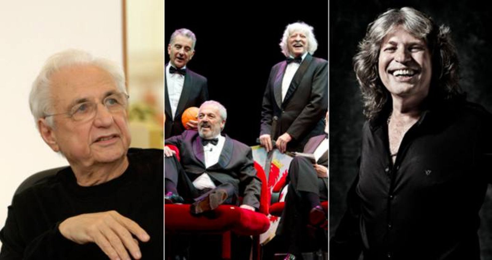 El arquitecto Frank Gehry, los humoristas Les Luthiers y el cantante José Mercé, algunos de los candidatos al Premio Asturias de las Artes 2013.