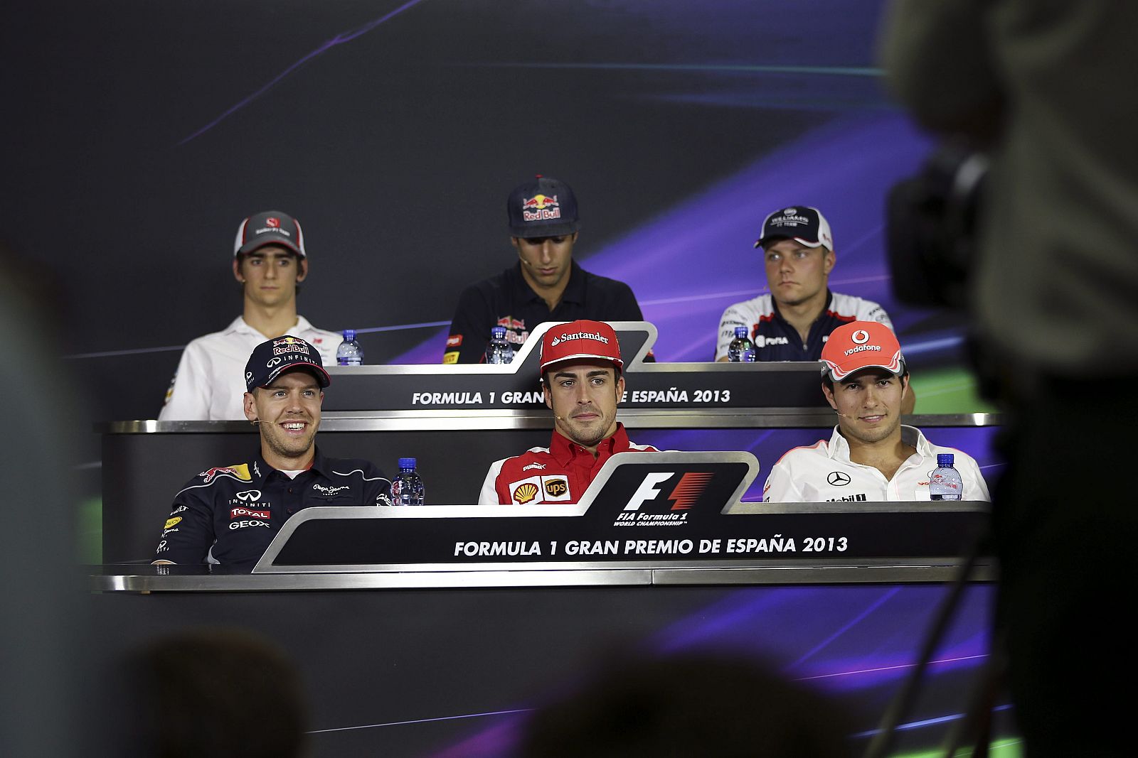 Rueda de prensa de los pilotos antes del GP de España