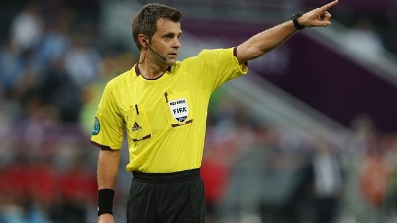 El árbitro italiano Nicola Rizzoli, designado para dirigir la final de la Liga de Campeones 2012-2013