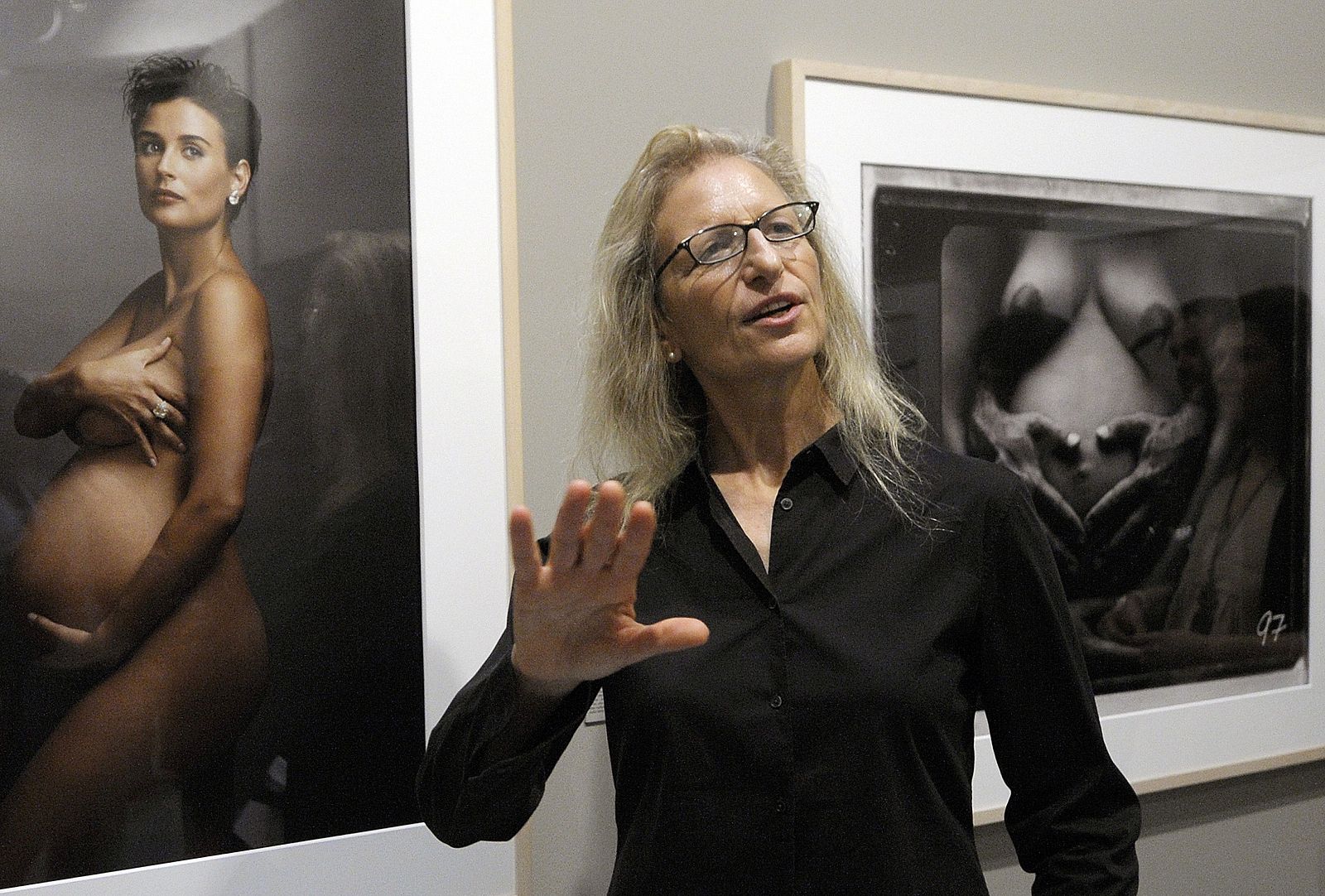 ANNIE LEIBOVITZ, SATISFECHA CON EL PRÍNCIPE DE ASTURIAS DE COMUNICACIÓN Y HUMANIDADES