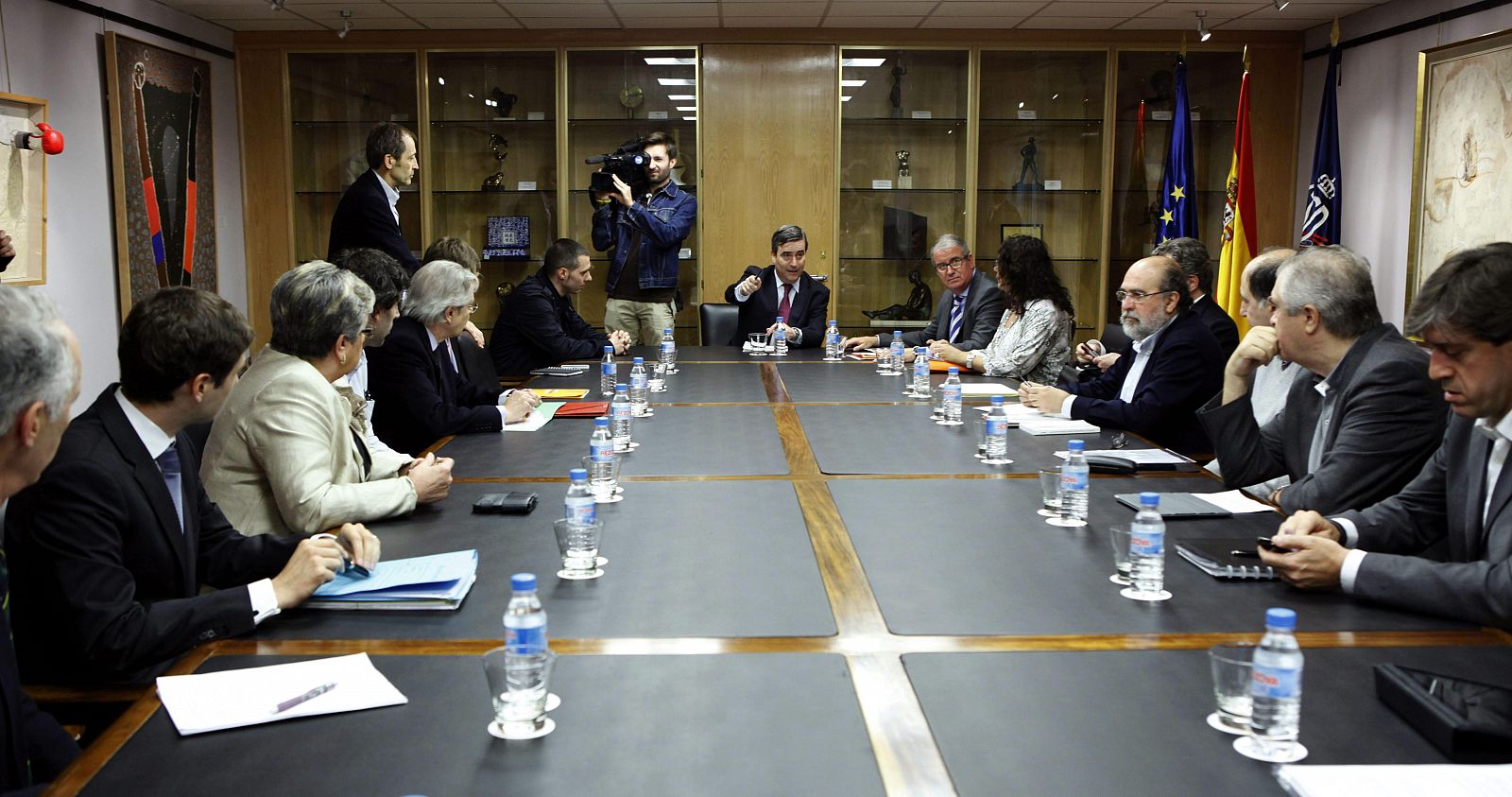 REUNIÓN PRESIDENTE DEL CSD CON ASOCIACIONES BALONCESTO