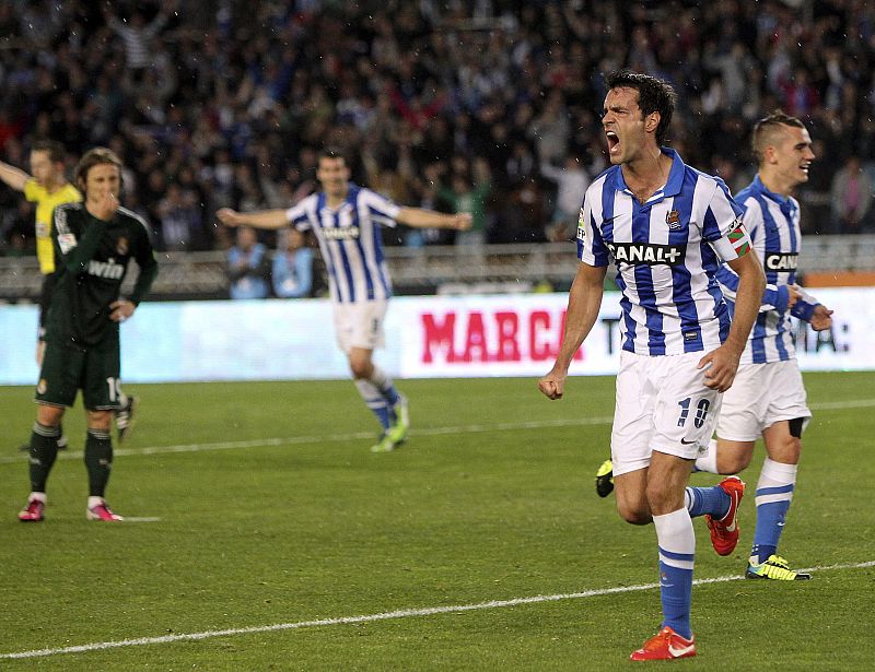 El centrocampista de la Real Sociedad Xabi Prieto, en una foto de archivo.