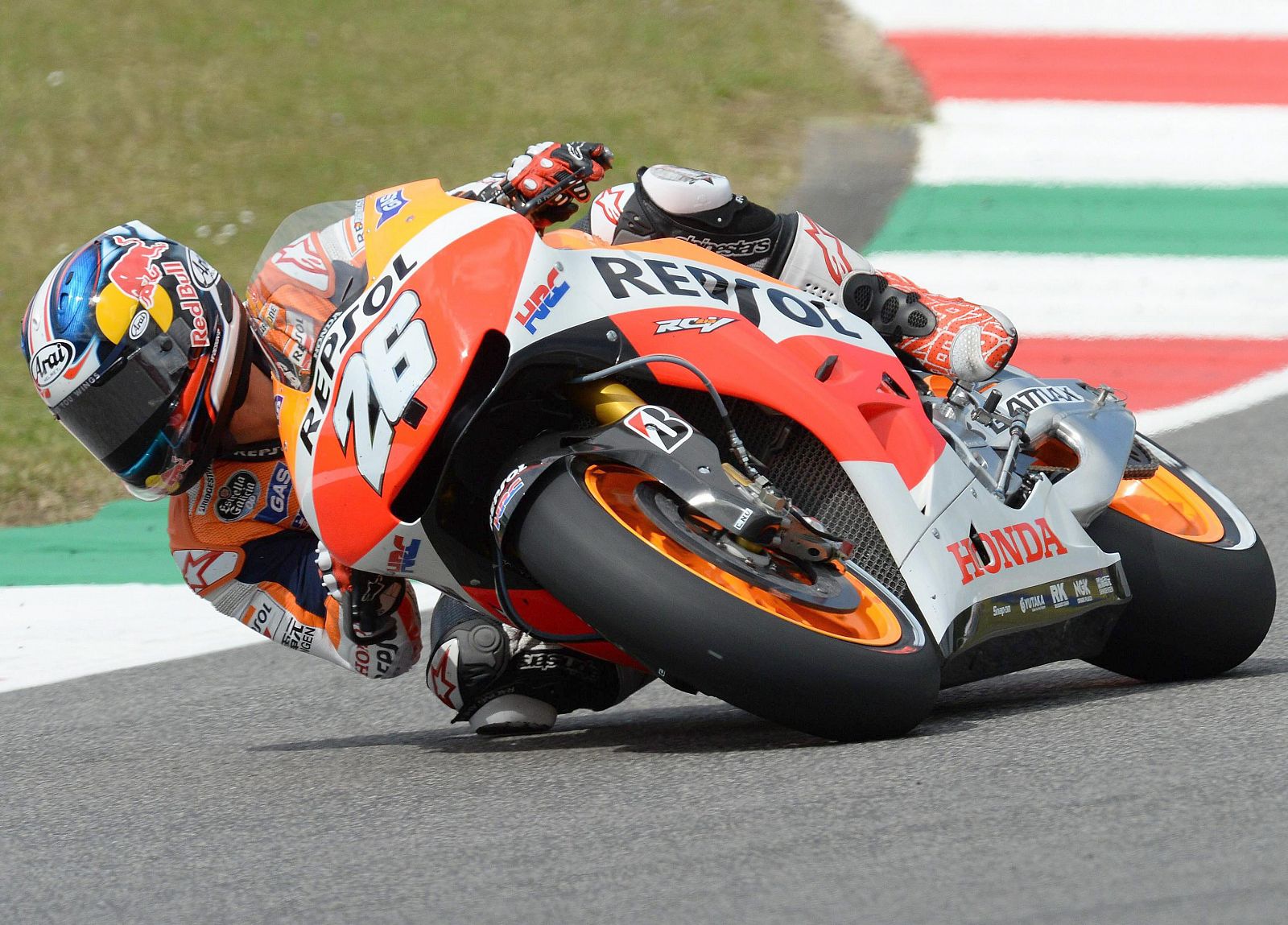 Dani Pedrosa, durante la sesión de clasificación del GP de Italia en Mugello