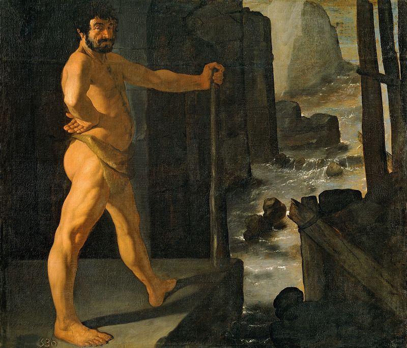 Francisco de Zurbarán (1598-1624) Hércules desvía el curso del río Alfeo, 1634
