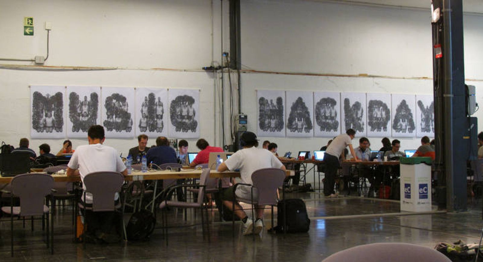 Imagen del 'hackaton' del Barcelona Music Hack Day.