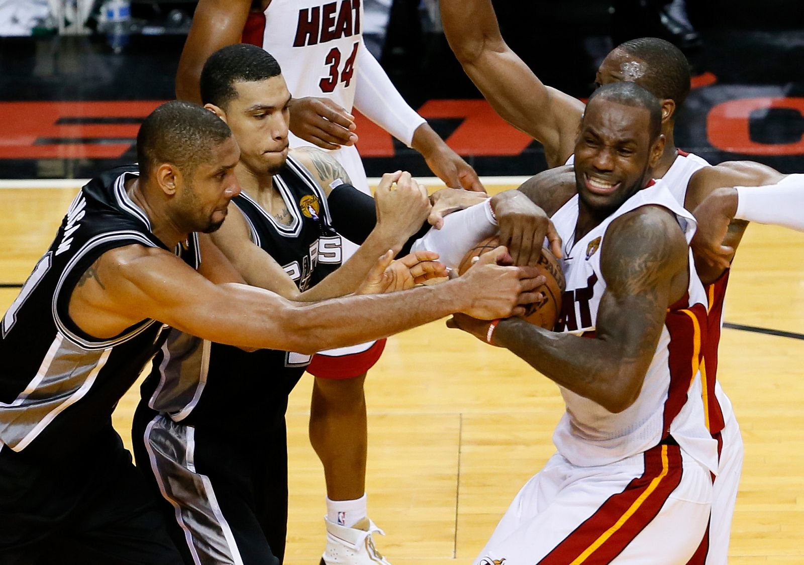 San Antonio Spurs y Miami Heat decidirán la liga en el séptimo partido.