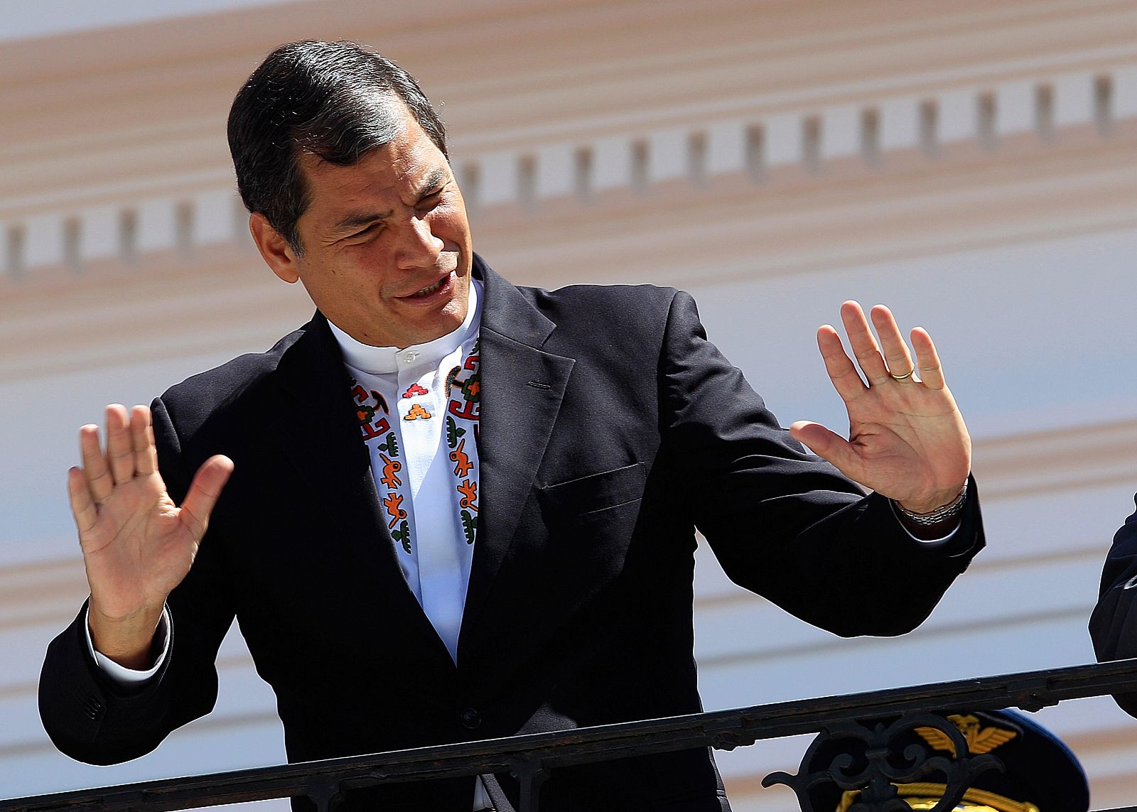 El presidente de Ecuador, Rafael Correa