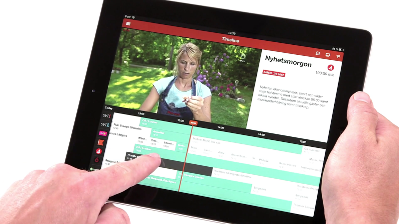 Magine usado en una tableta.