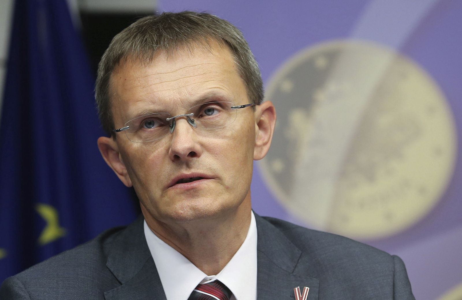 El ministro de Finanzas letón, Andris Vilks